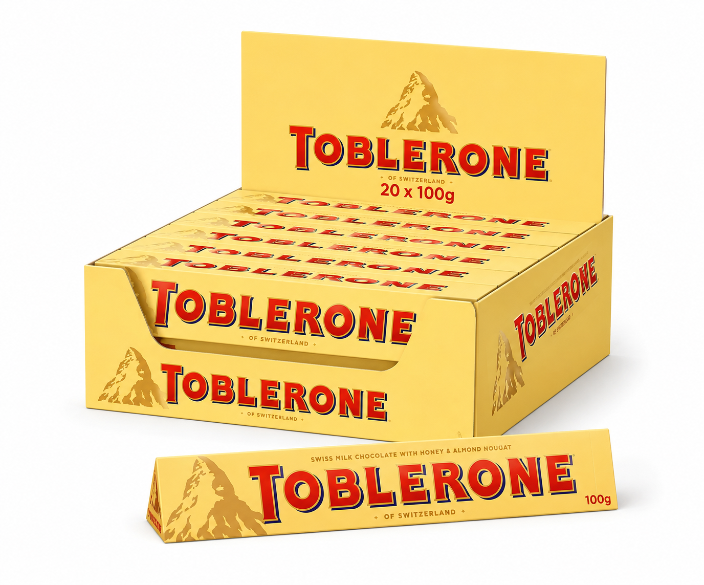 TOBLERONE MILK ORGINAL 20x100G