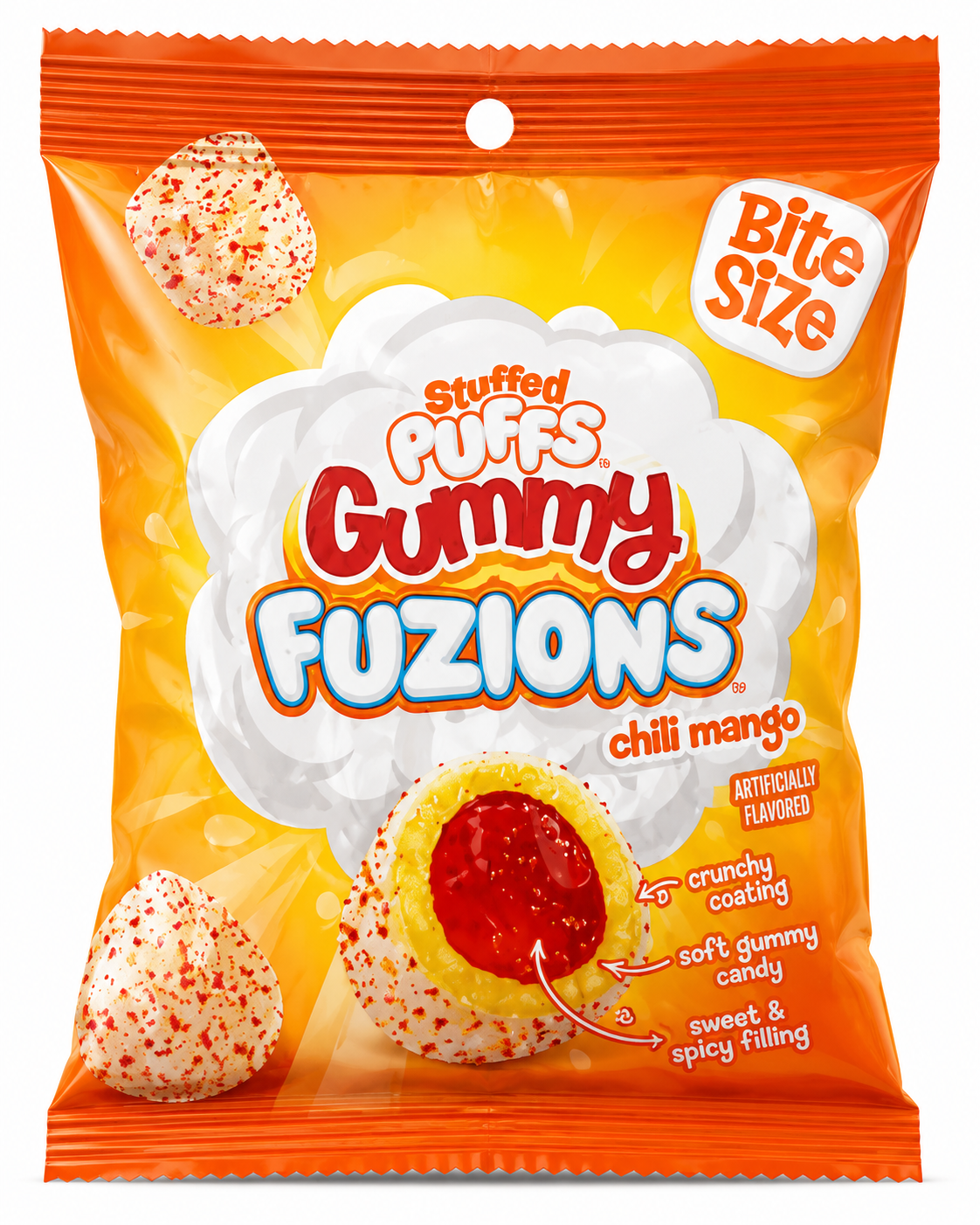 STUFFED PUFFS GUMMY FUZIONS 7x120G