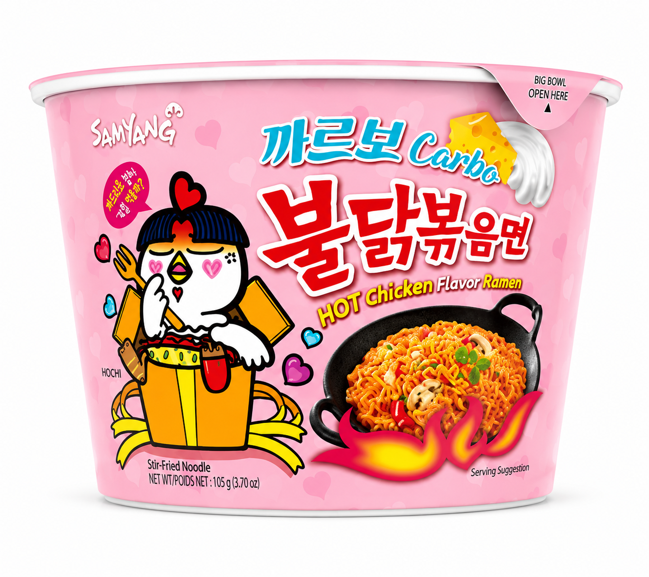 BULDAK SPICY RAMEN BOWL PACK OF 16