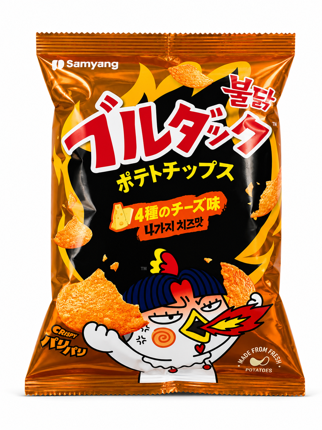 BULDAK HOT CHICKEN CHIPS 20x55g