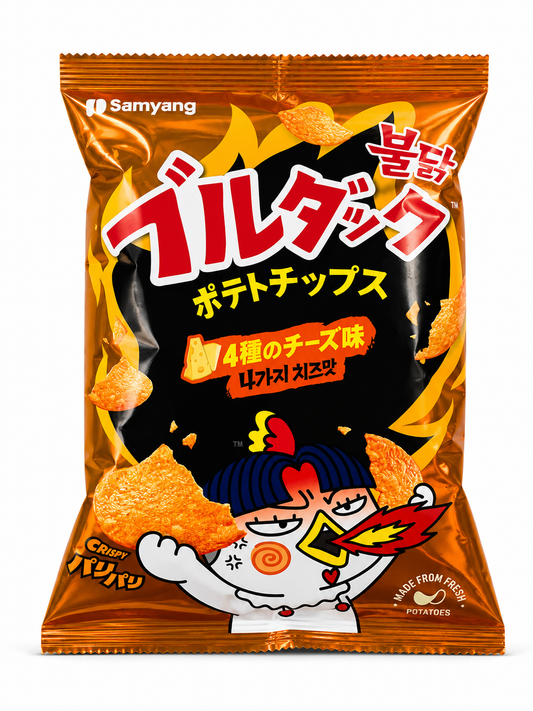 BULDAK HOT CHICKEN CHIPS 20x55g