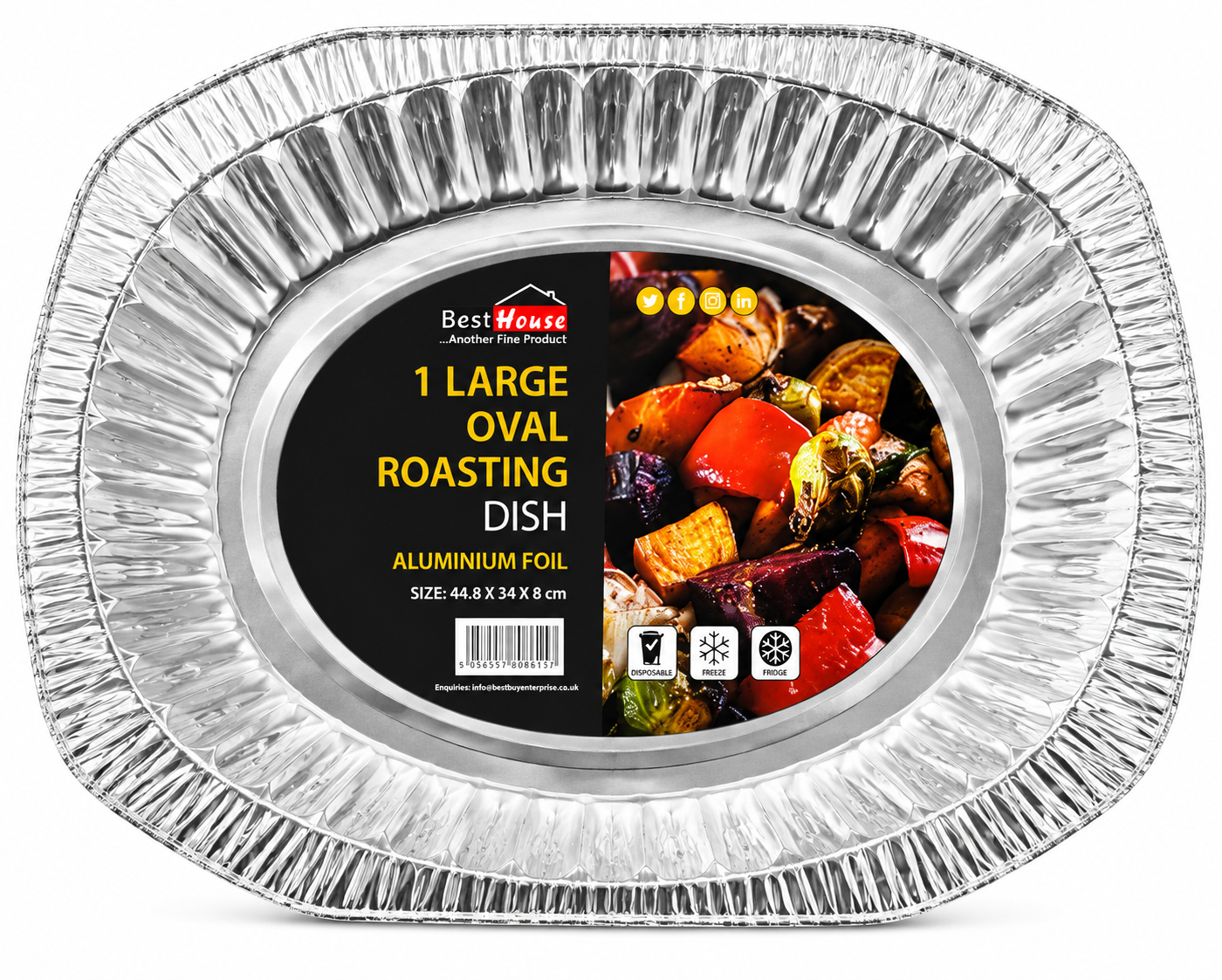 LARGE ROASTING DISH 1pcs- BB0622
