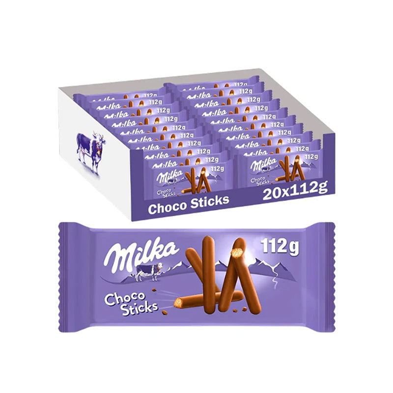MILKA CHOCO STICKS 20x112g