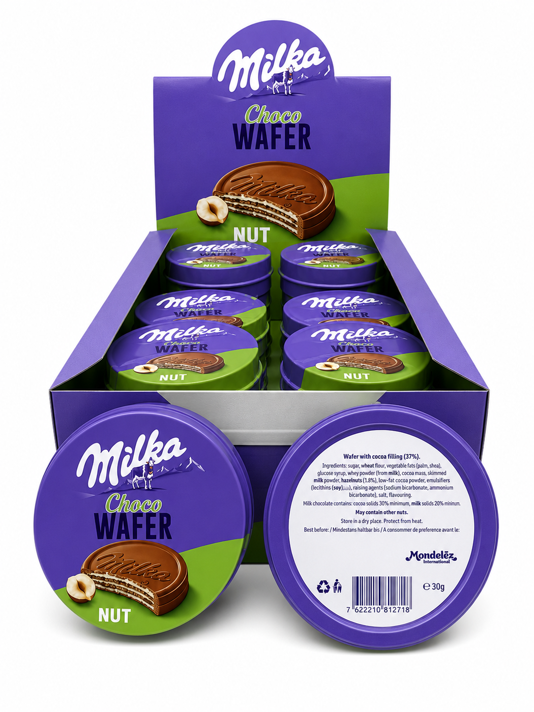 MILKA CHOCO WAFER 30x30g