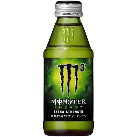 MONSTER GLASS BOTTLE
