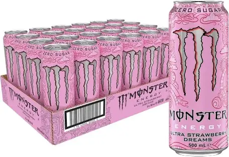 MONSTER ULTRA STRAWBERRY DREAMS 24x500ml