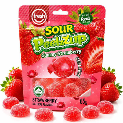 SOUR PEELZZUP 12x65g