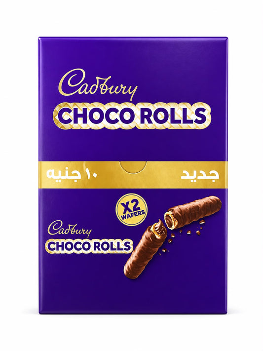 CADBURY CHOCO ROLLS 12x22G