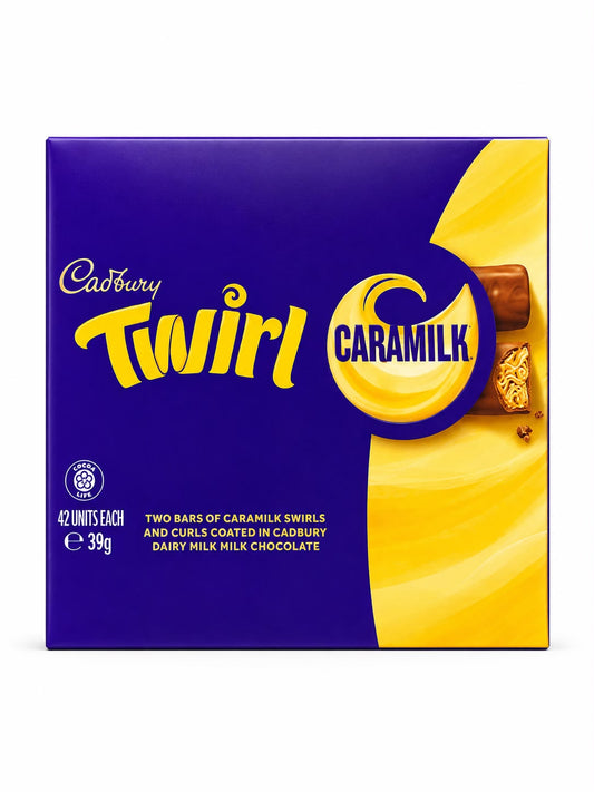CADBURY TWIRL CARAMILK 42x39G
