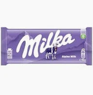 MILKA CHOCOLATE BAR