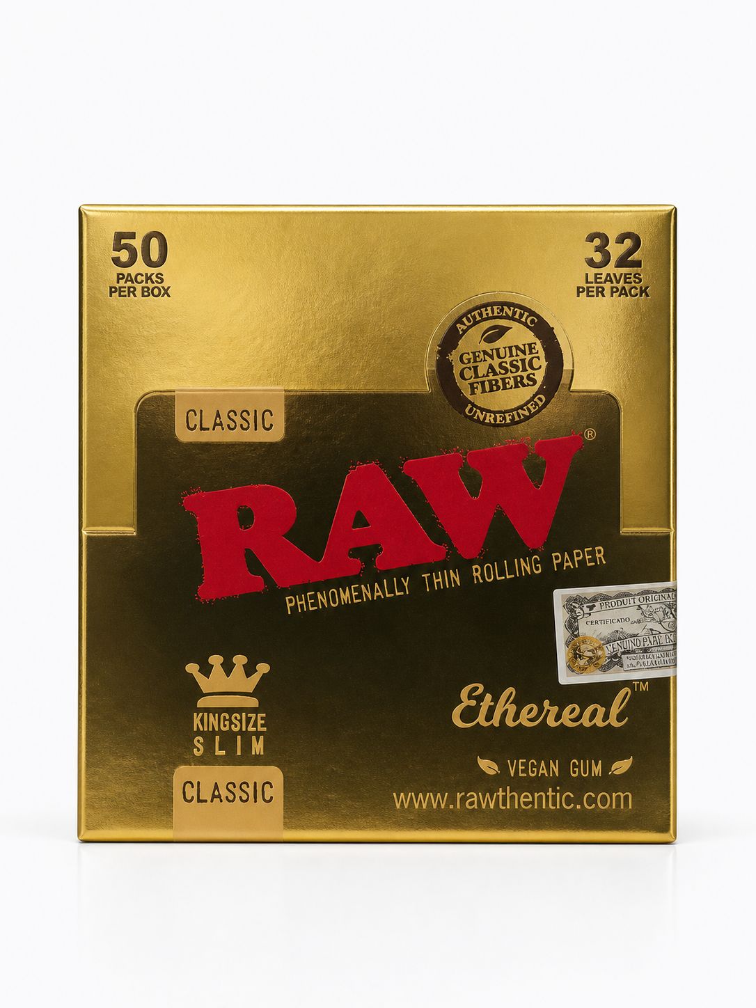 RAW CLASSIC ETHEREAL KING SIZE