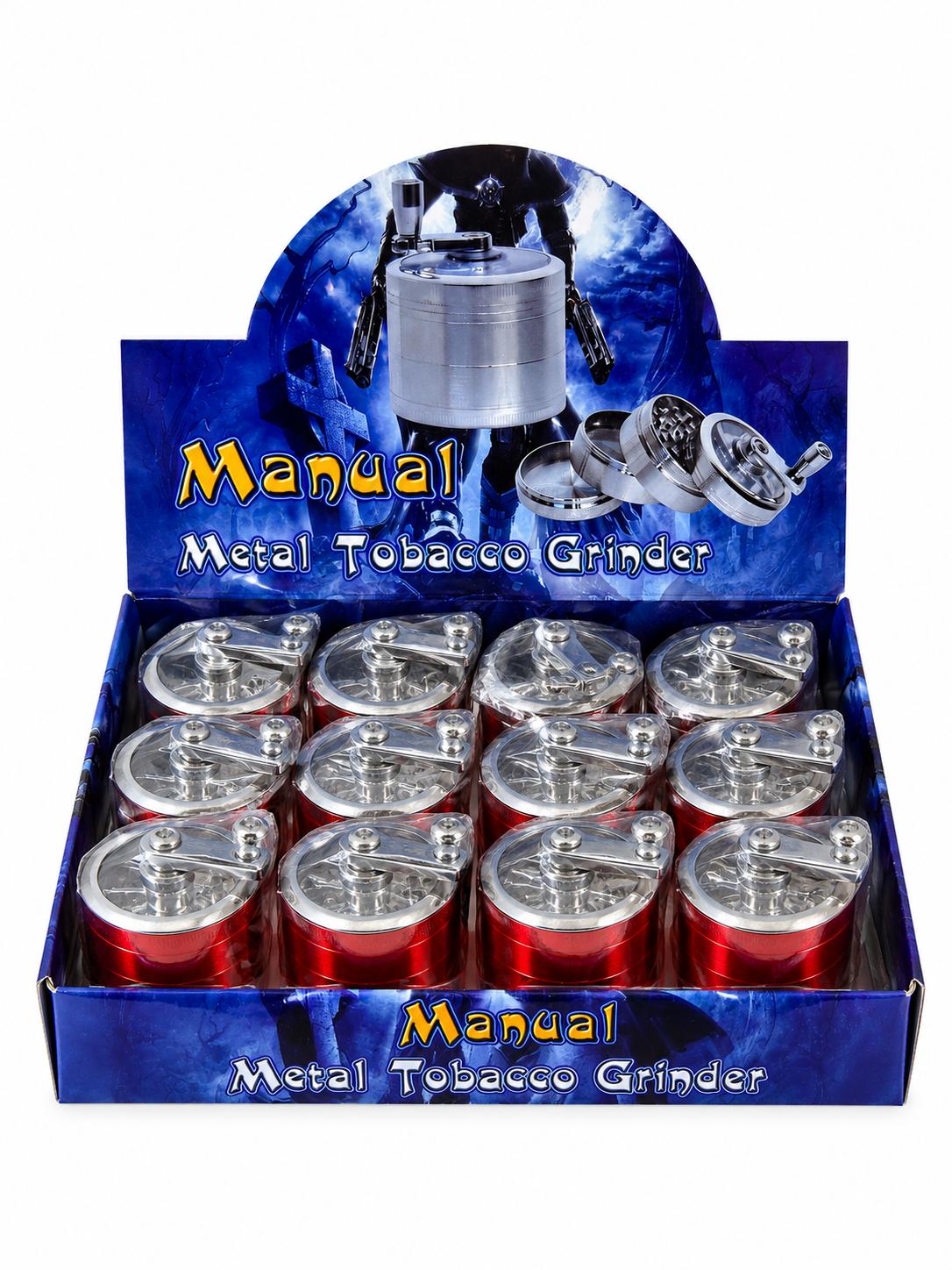 MANUAL METAL TOBACCO GRINDER