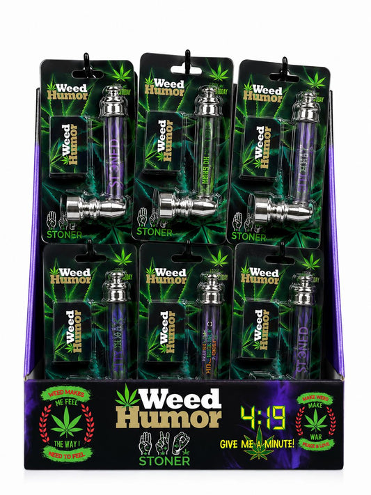 WEED HUMOUR PIPE SET