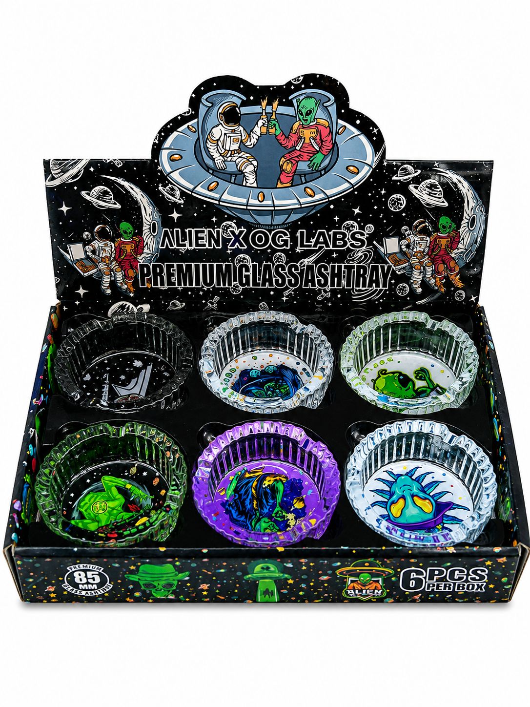GLASS ASHTRAY