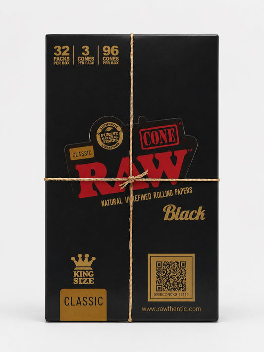 RAW BLACK CONE KING SIZE
