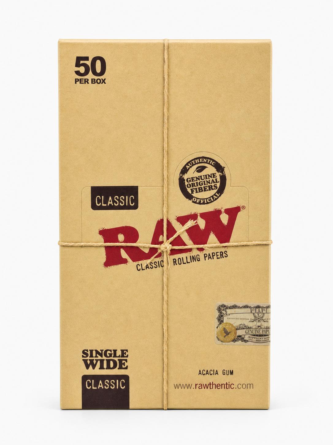 RAW CLASSIC PAPER SINGLE WIDE