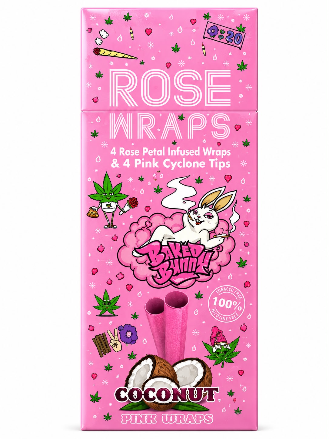 BAKED BUNNY ROSE WRAP