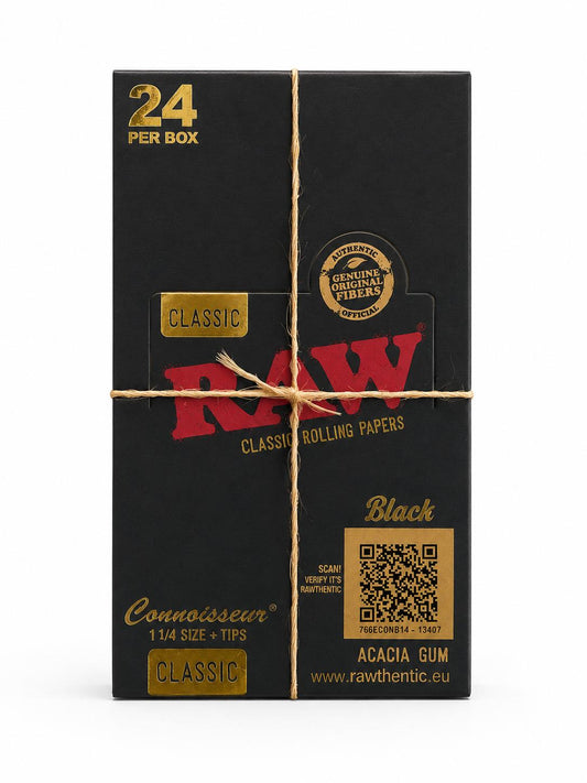 RAW BLACK CONNOISSEUR PAPER