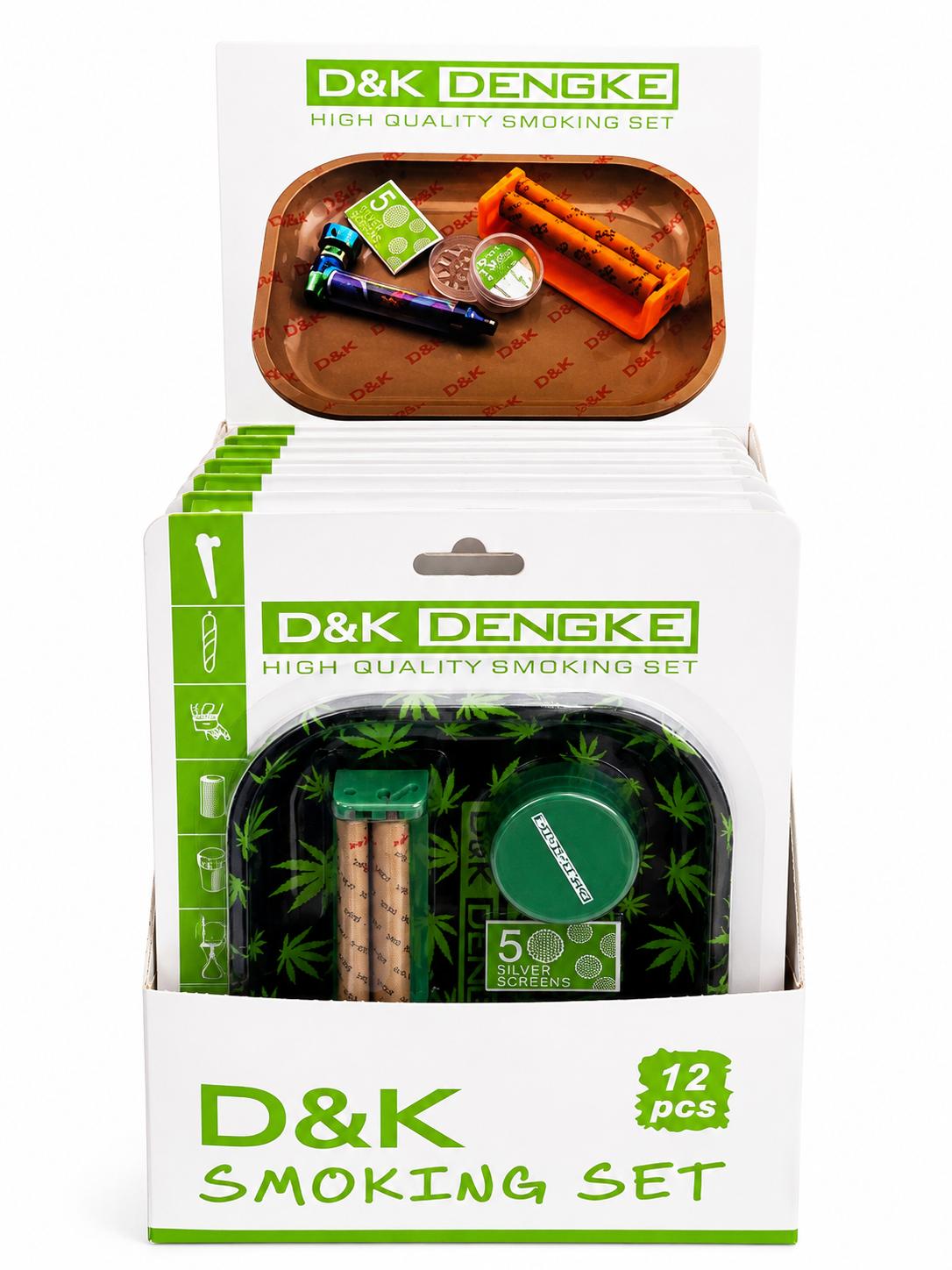 D & K TRAY SMOKING SET