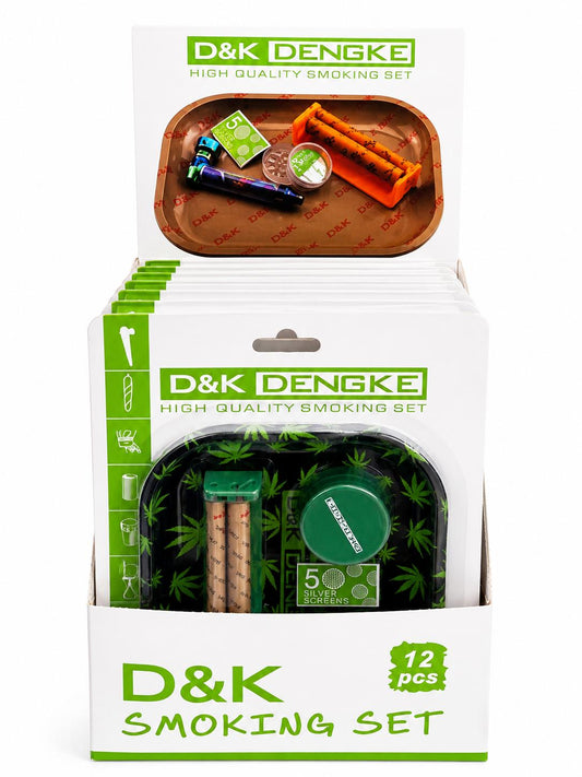 D & K TRAY SMOKING SET