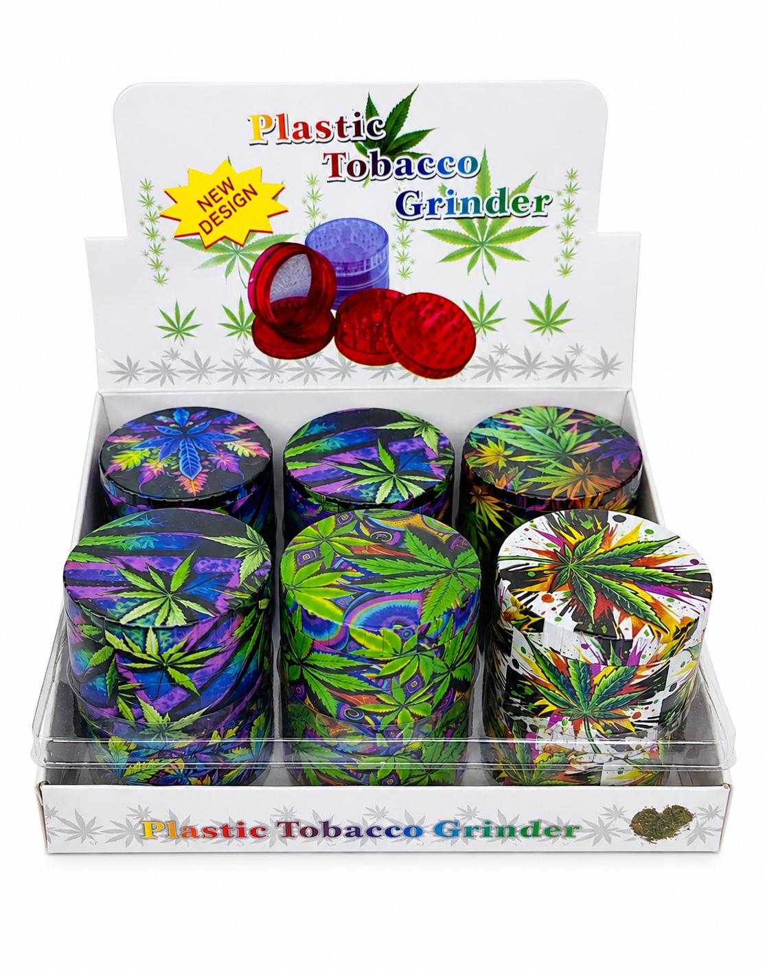 PLASTIC TOBACCO GRINDER