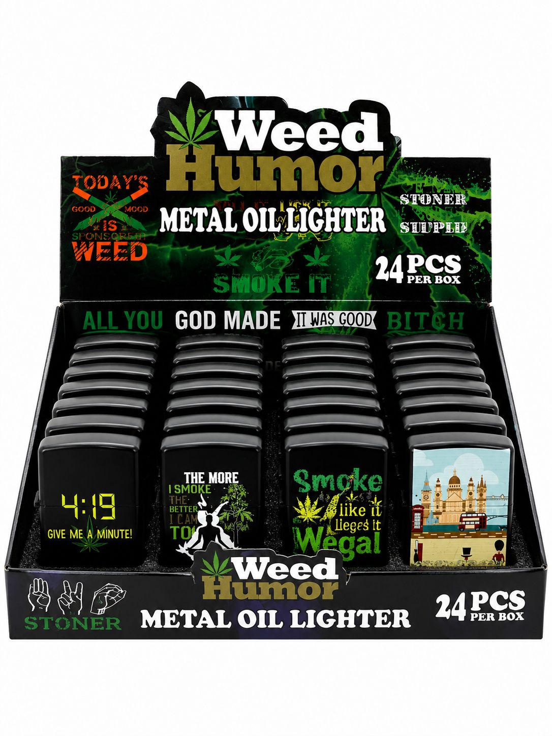 METAL OIL LIGHTER