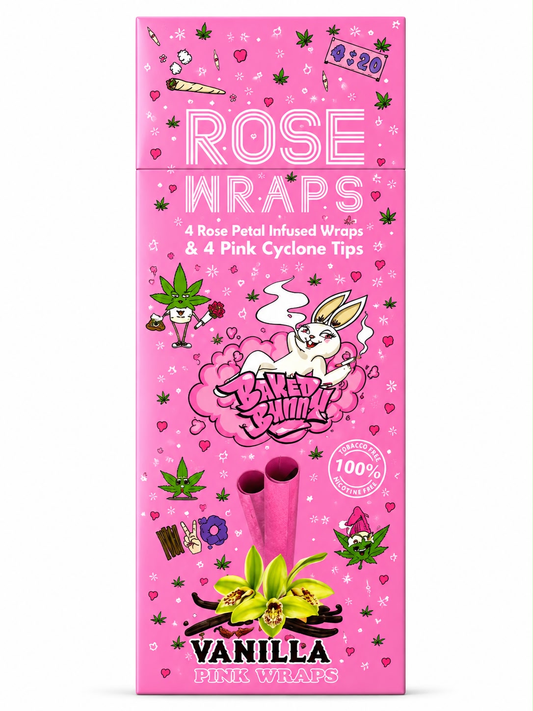 BAKED BUNNY ROSE WRAP
