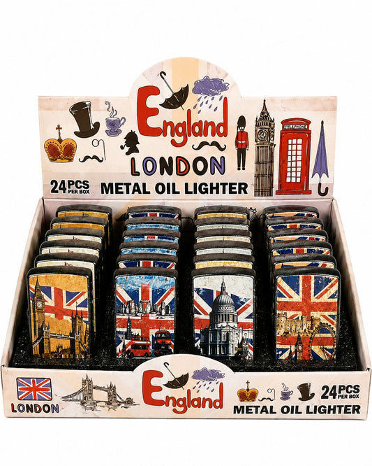 ENGLAND METAL OIL LIGHTER