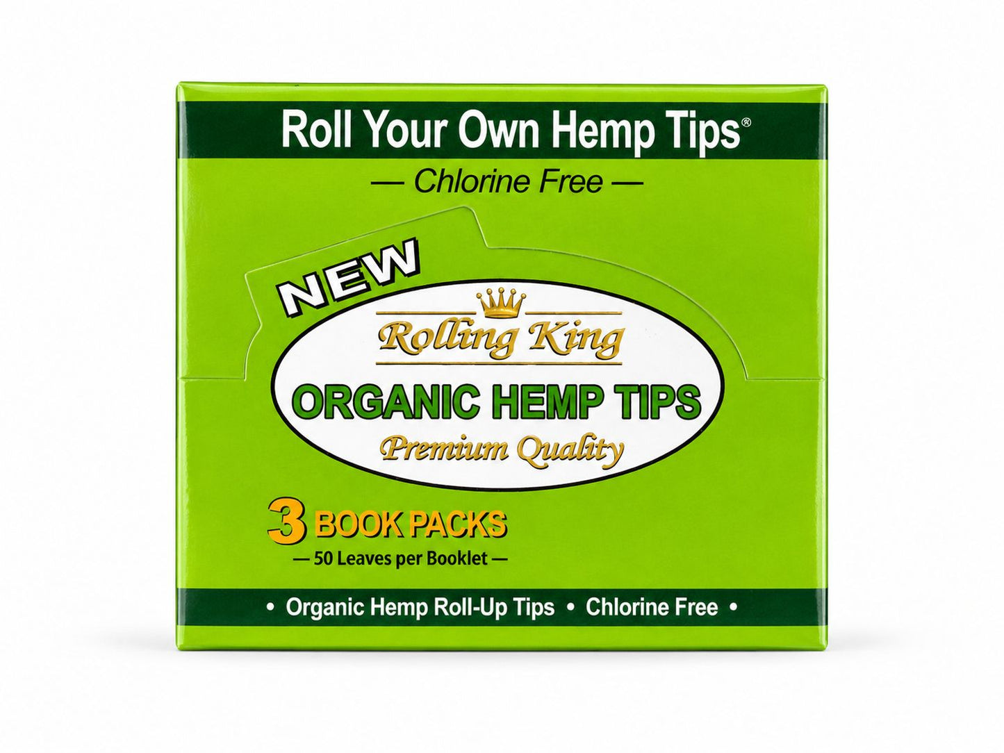 ROLLING KING ORGANIC HEMP TIPS