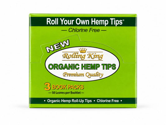 ROLLING KING ORGANIC HEMP TIPS