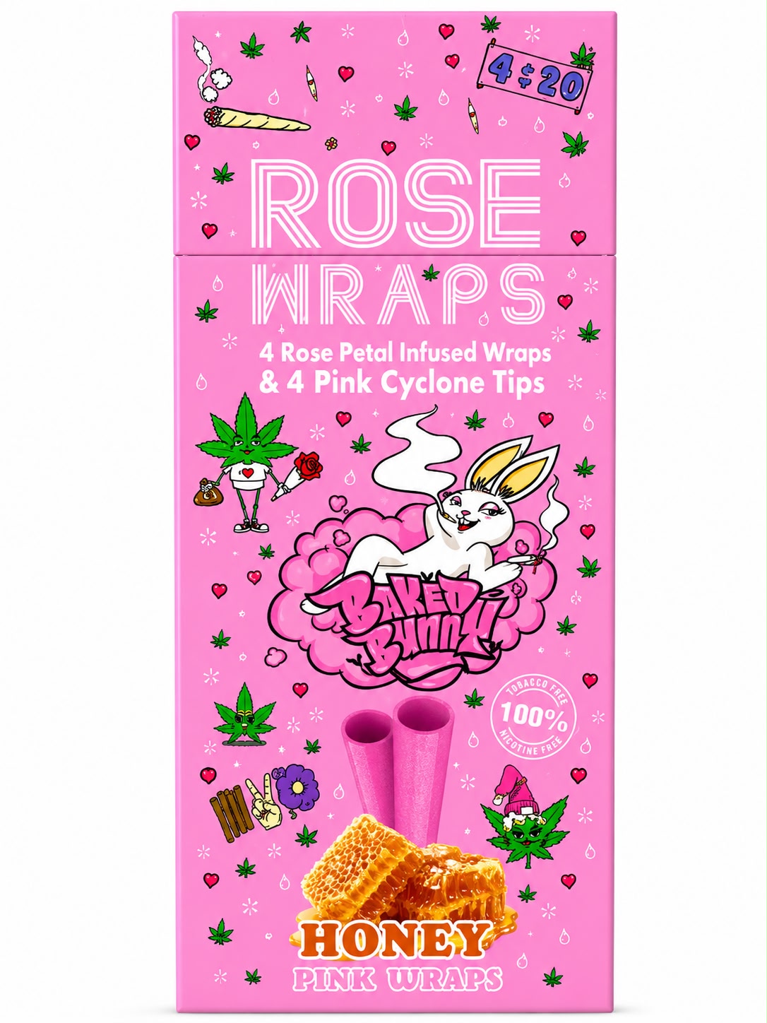BAKED BUNNY ROSE WRAP