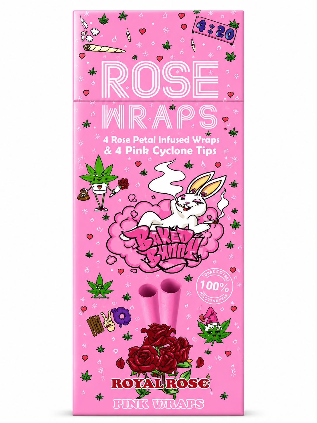 BAKED BUNNY ROSE WRAP