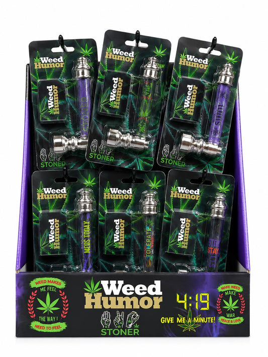 WEED HUMOUR PIPE SET