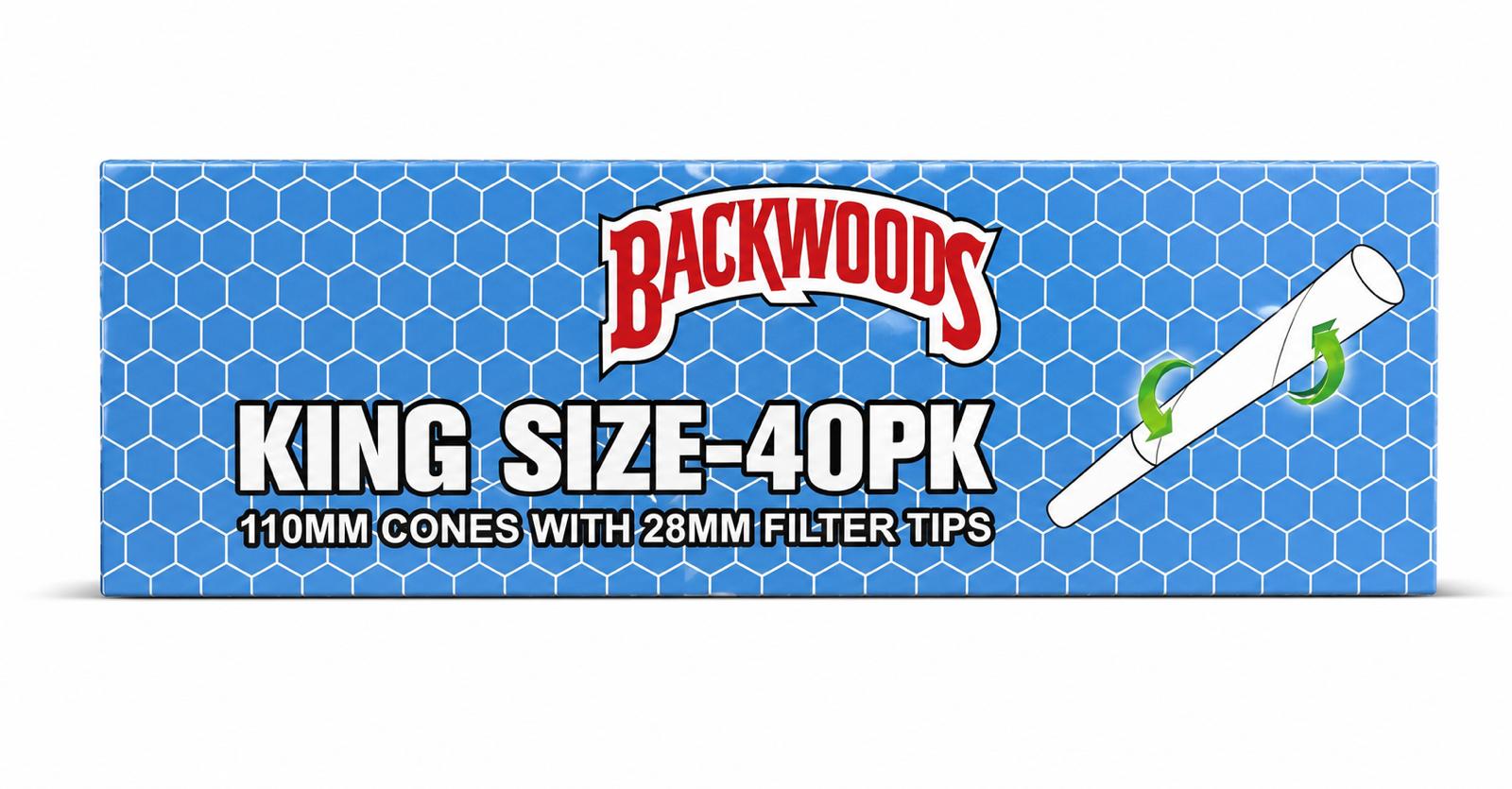 BACKWOODS KING SIZE 40PK