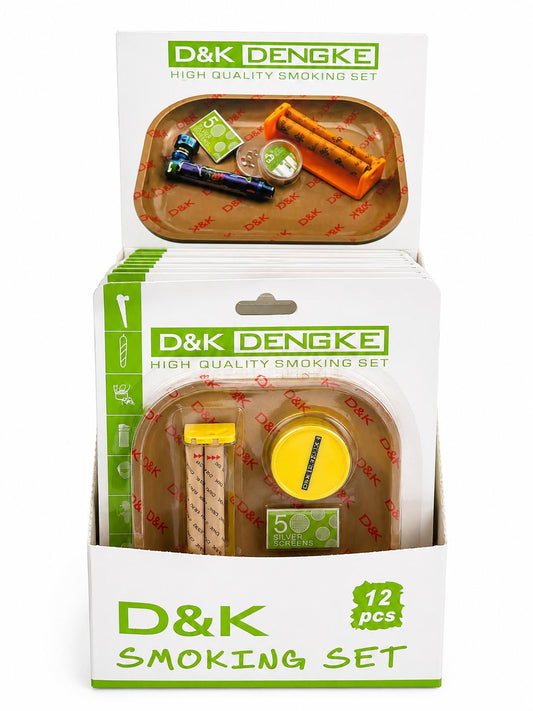 D & K TRAY SMOKING SET