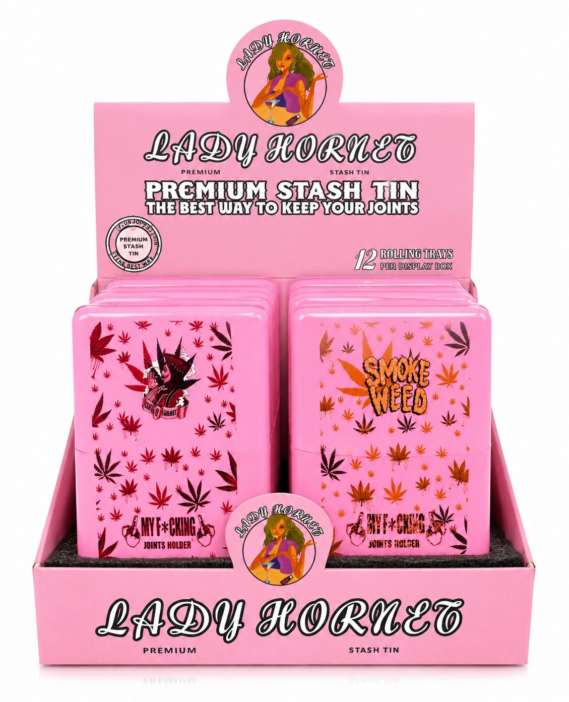 LADY HORNET STASH TIN