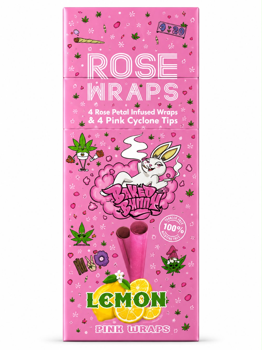 BAKED BUNNY ROSE WRAP