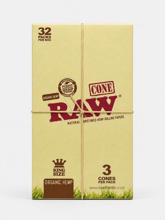 RAW CONE ORGANIC KING SIZE