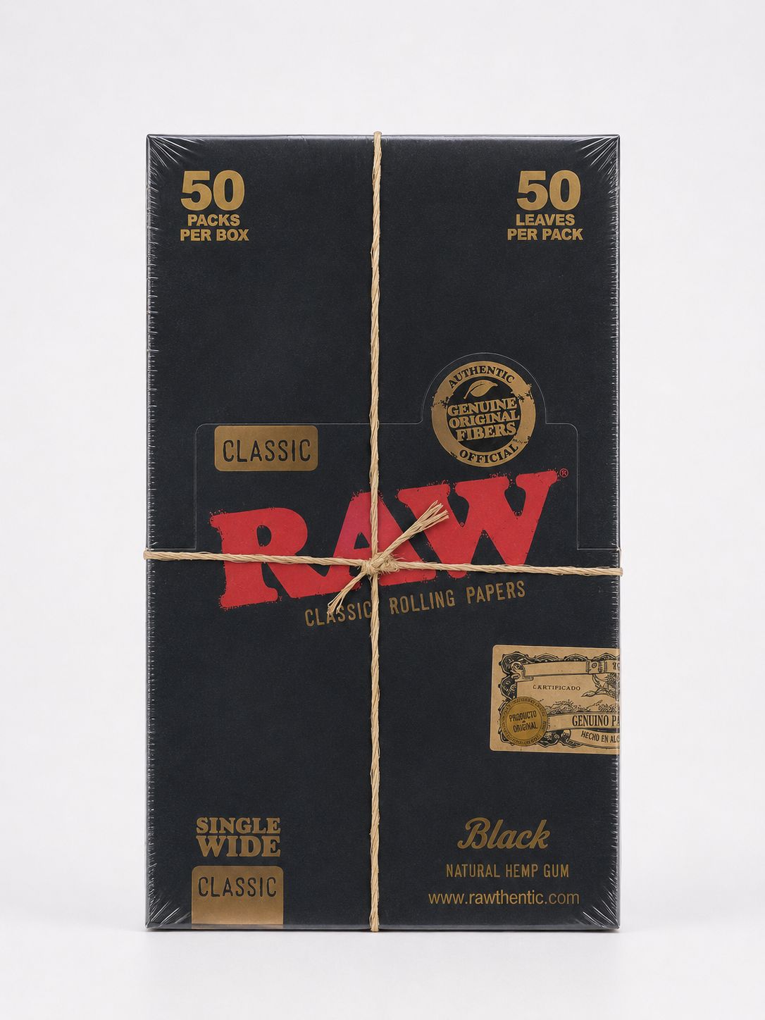 RAW BLACK CLASSIC SINGLE WIDE