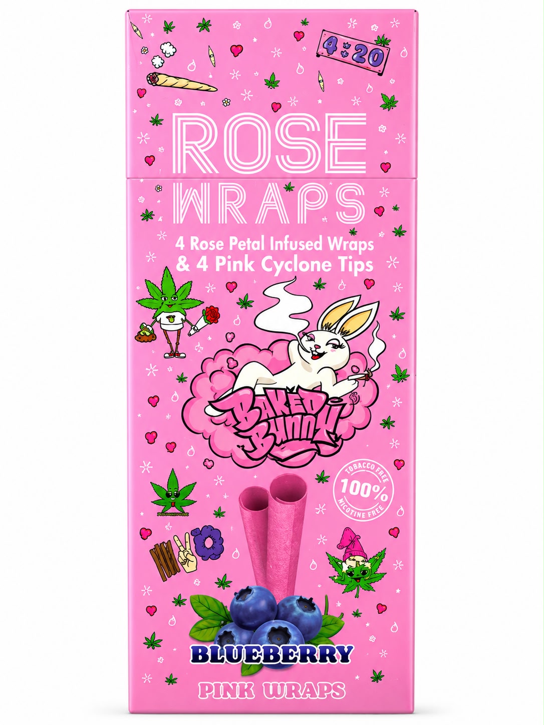 BAKED BUNNY ROSE WRAP