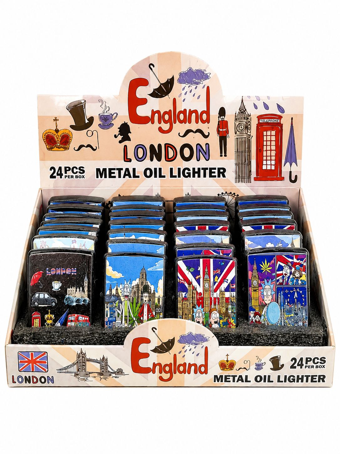 ENGLAND METAL OIL LIGHTER
