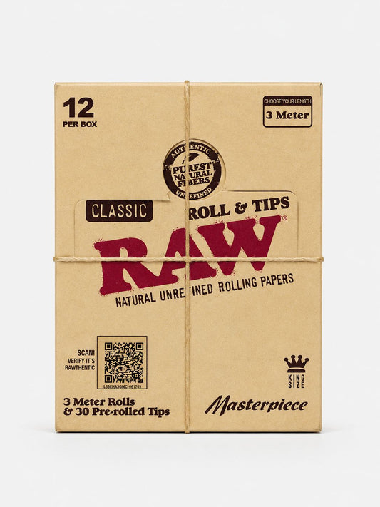 RAW CLASSIC ROLL+TIPS MASTERPIECE