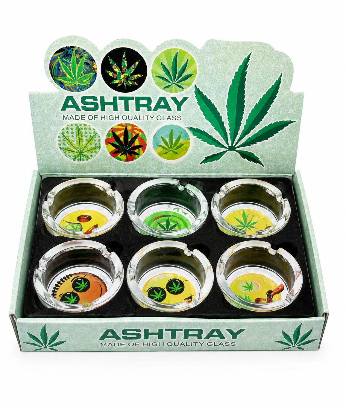 GLASS ASHTRAY