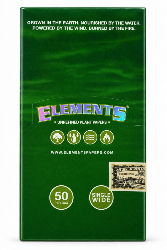 ELEMENTS UNREFINED PLANT PAPER SINGLE WIDE