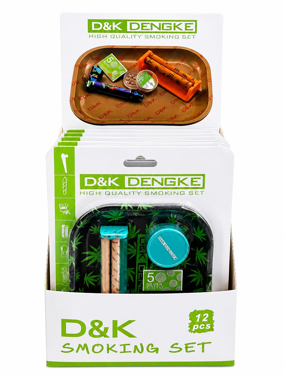 D & K TRAY SMOKING SET