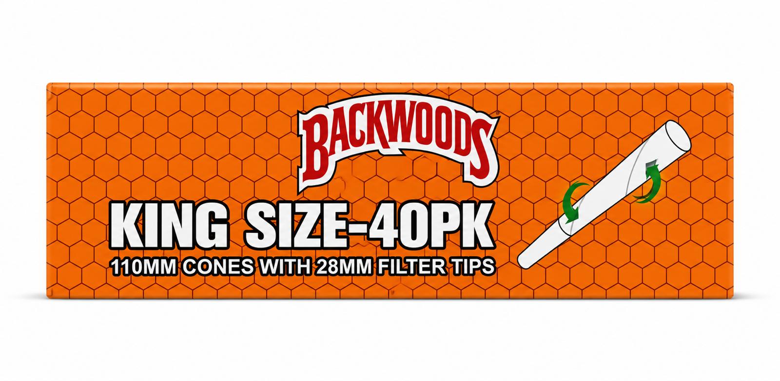 BACKWOODS KING SIZE 40PK