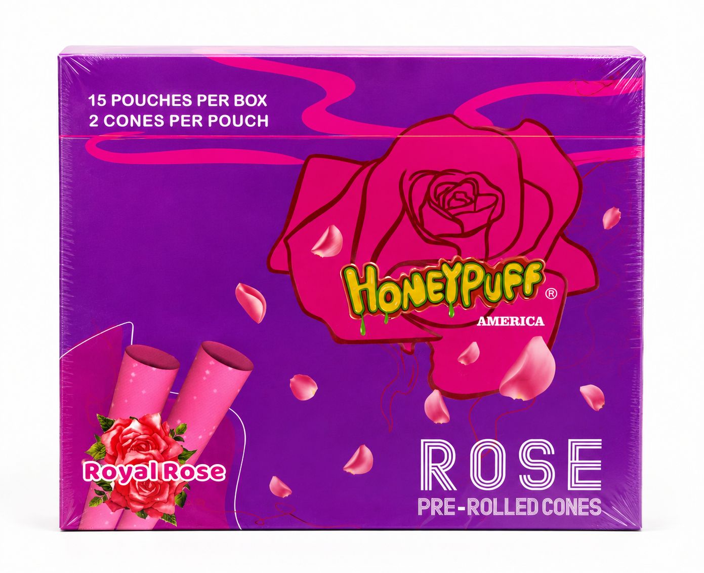 HONEYPUFF ROSE PRE-ROLLED CONES
