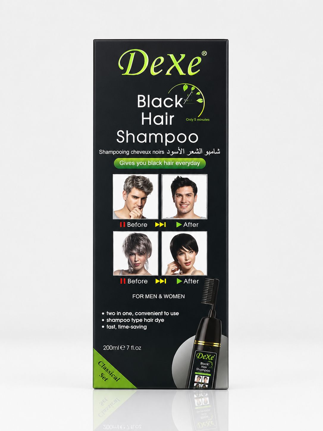 DEXE BLACK HAIR SHAMPOO