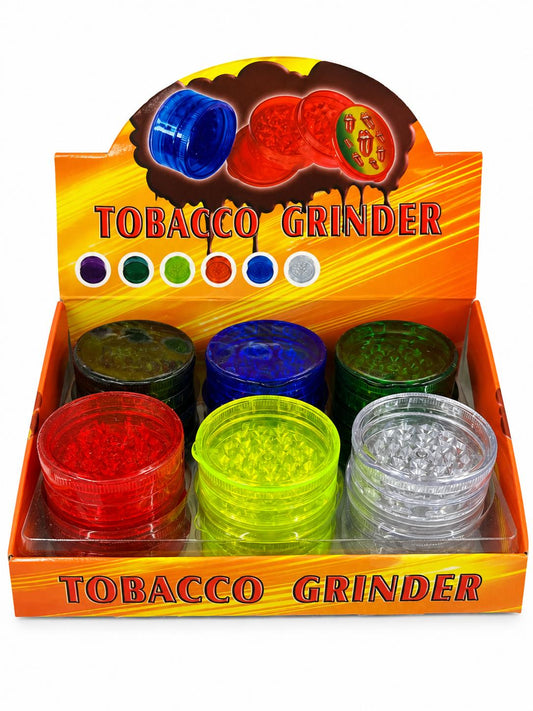 PLASTIC TOBACCO GRINDER
