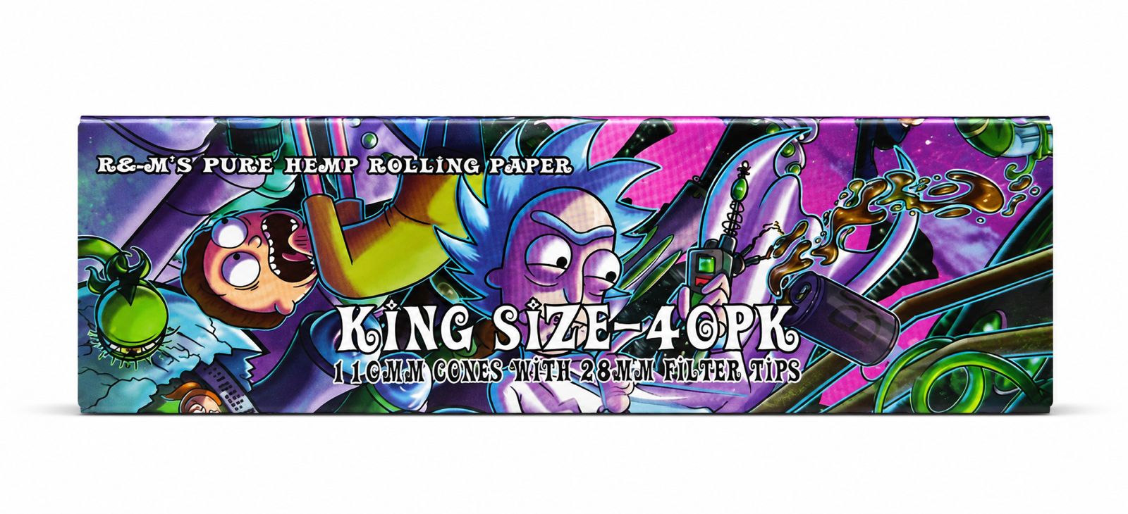 R & M'S PURE HEMP ROLLING PAPER KING SIZE 40PK